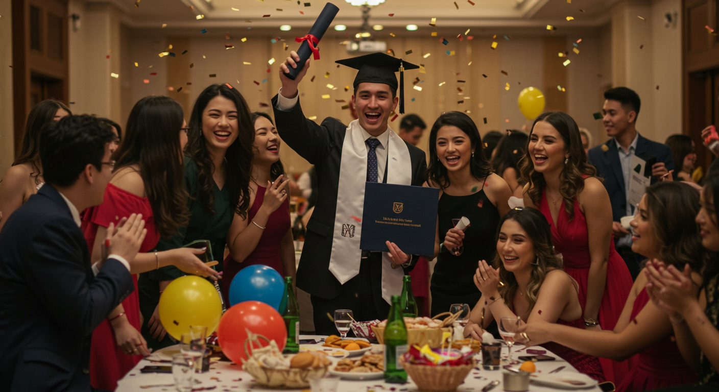 Master Degree captions