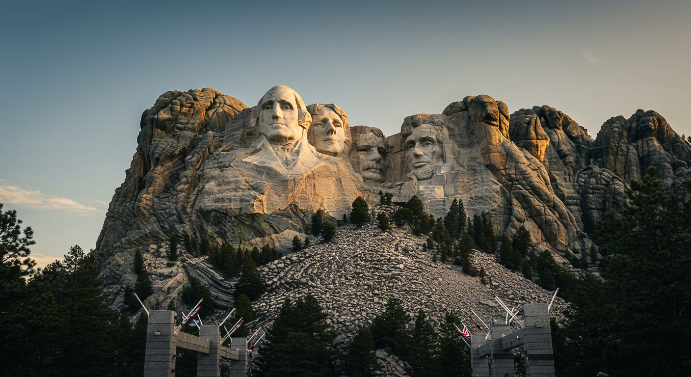 Mount Rushmore captions