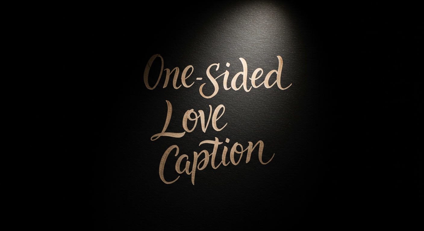One-sided Love Captions