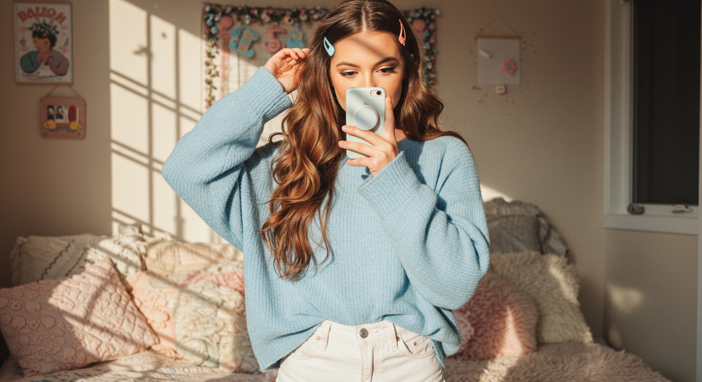 Soft girl captions