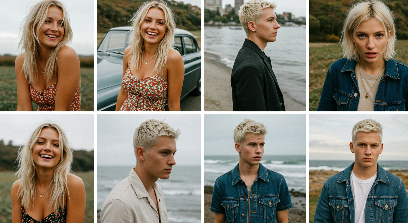 Blond hair instagram captions